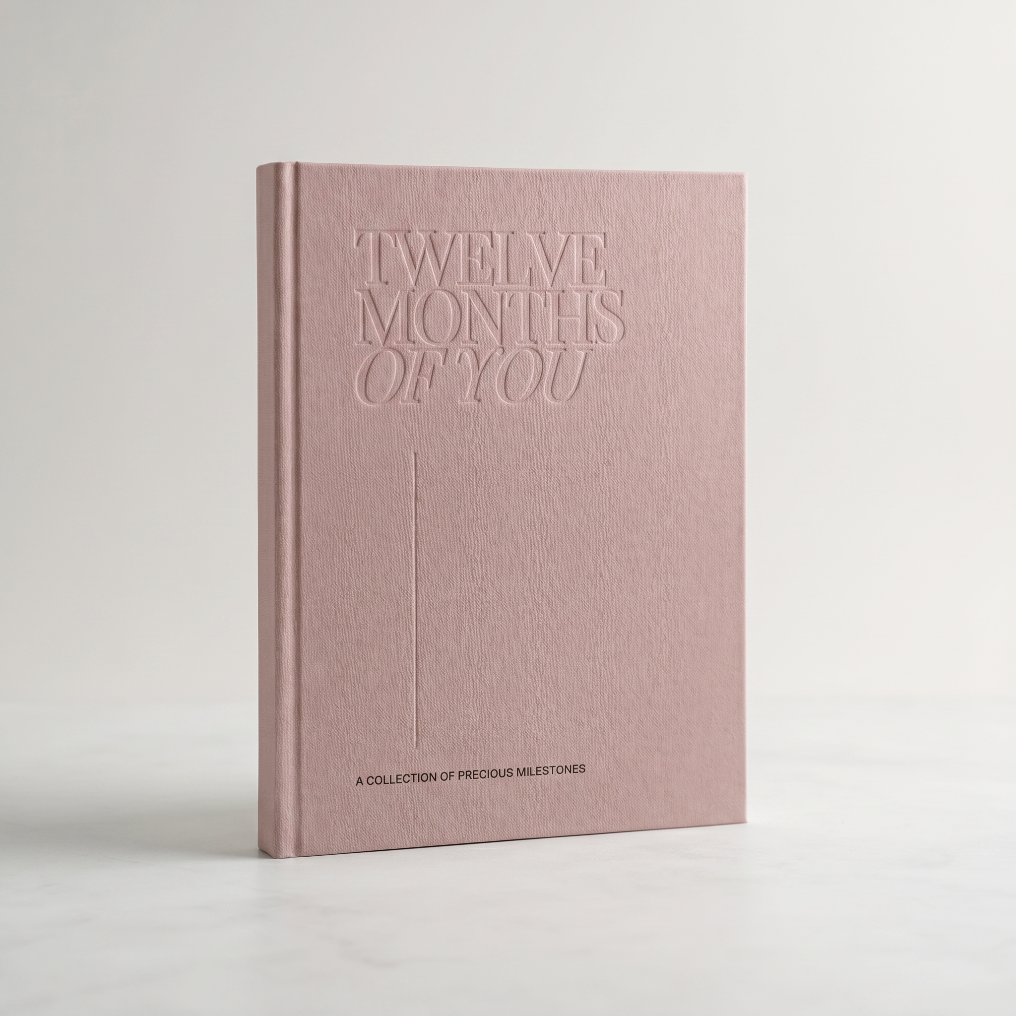 The Complete Keepsake | Inkless Baby Milestone Cards and Linen Album