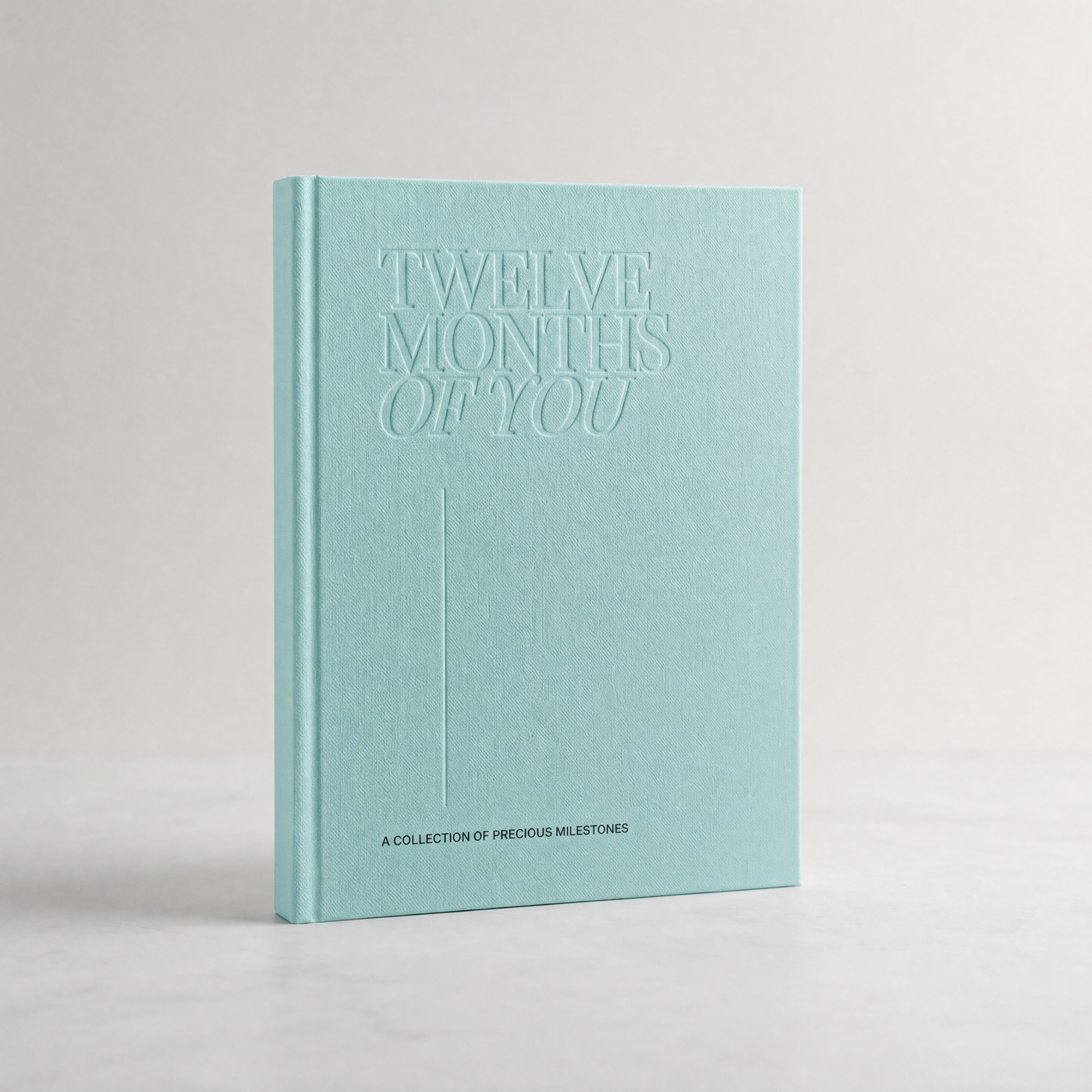 The Complete Keepsake | Inkless Baby Milestone Cards and Linen Album