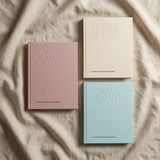 The Complete Keepsake | Inkless Baby Milestone Cards and Linen Album